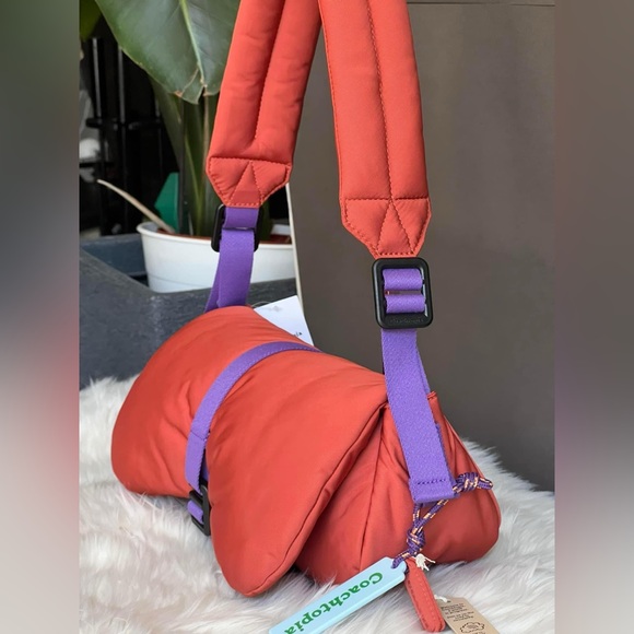 💰SOLD - CQ859 - Coachtopia Loop Puffy Wavy Dinky Bag - Picture 3 of 14